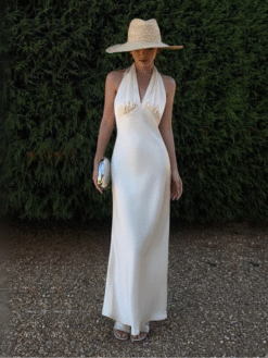 [Cao Cấp - MAY ĐO] DRESS SOLARE  - HỞ LƯNG TINH TẾ, DÁNG ÔM THANH LỊCH